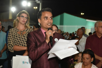 DISCURSO DE INAUGURAÇÃO DA ESCOLA M. DR. IRAMILTON LEITE