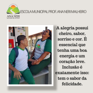 A Inclusão tem Sabor, Cheiro e Cor